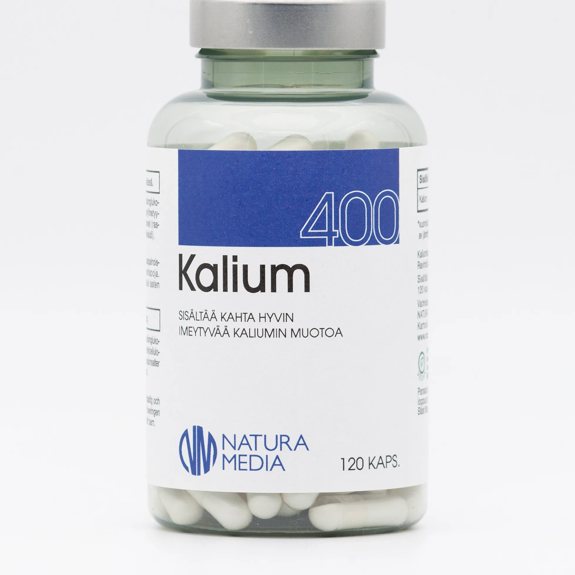 Kalium 400 mg, 120 kaps