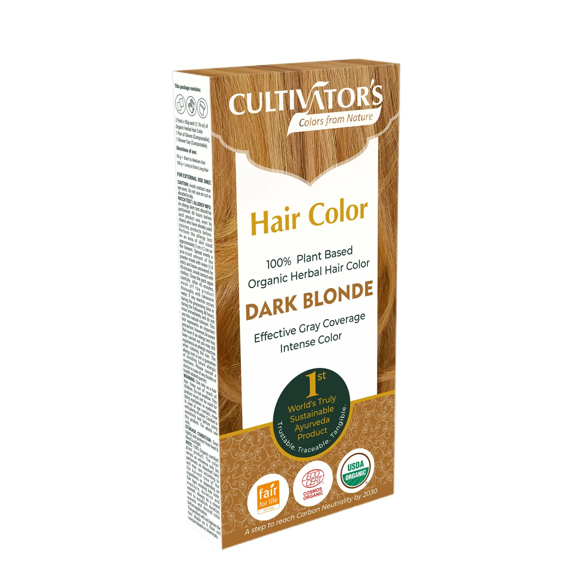 Kasviväri Dark Blonde (Hiusväri) 100 g