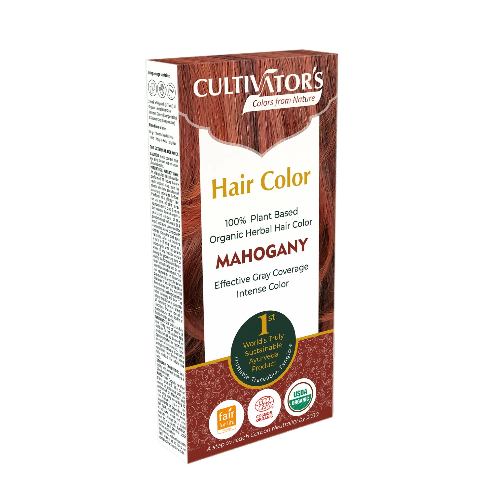 Kasviväri Mahogany (Hiusväri) 100 g