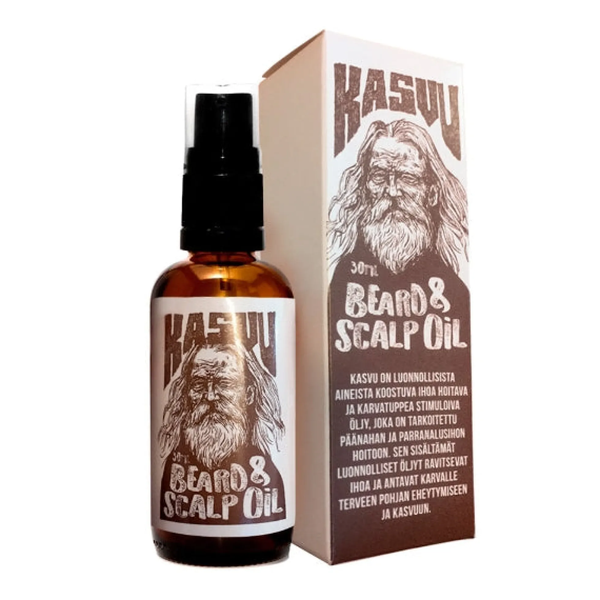 Kasvu, parta- ja päänahkaöljy, 30 ml