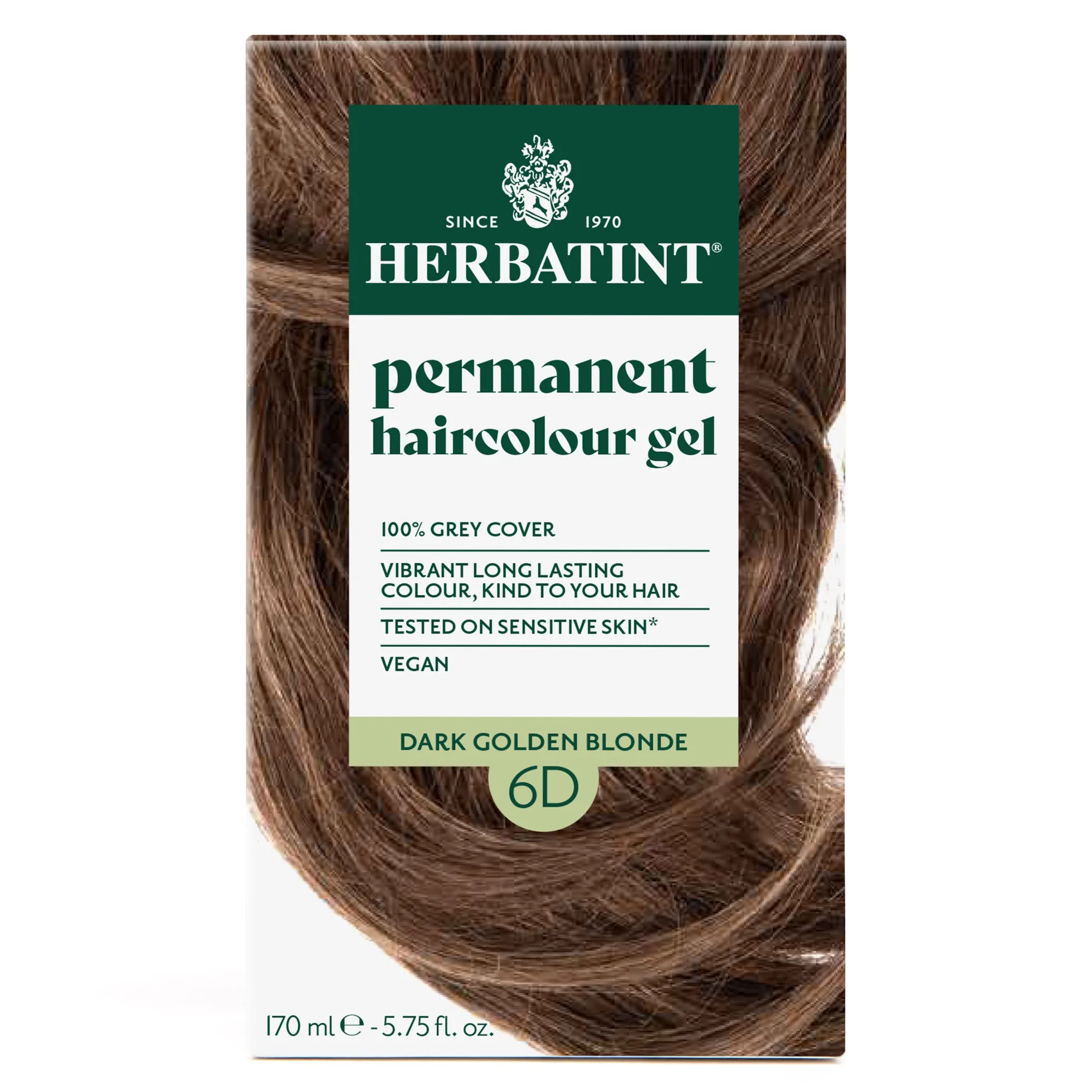 Kestoväri 6D, Dark Golden Blonde, 170 ml