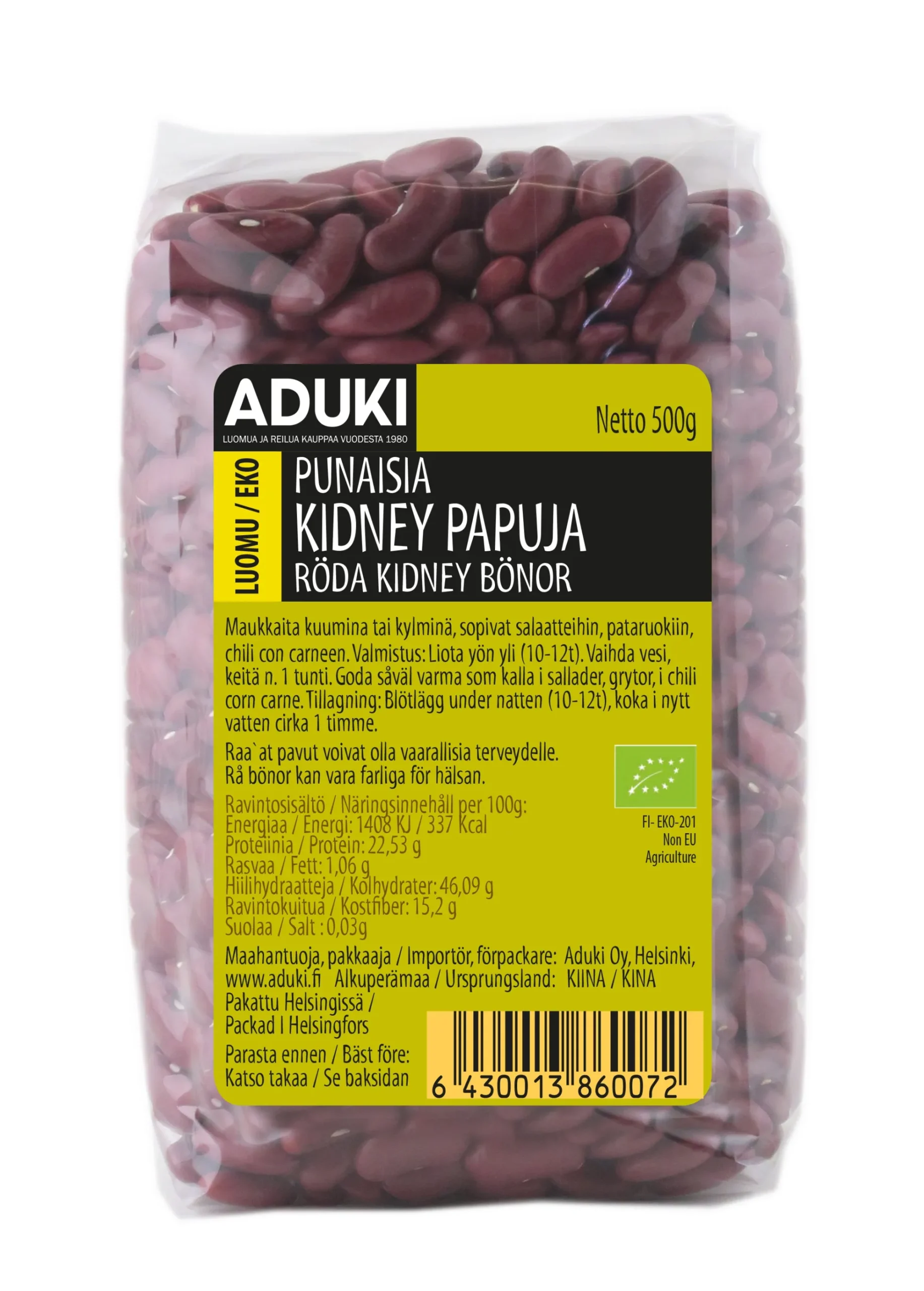 Kidney-papu, 500 g