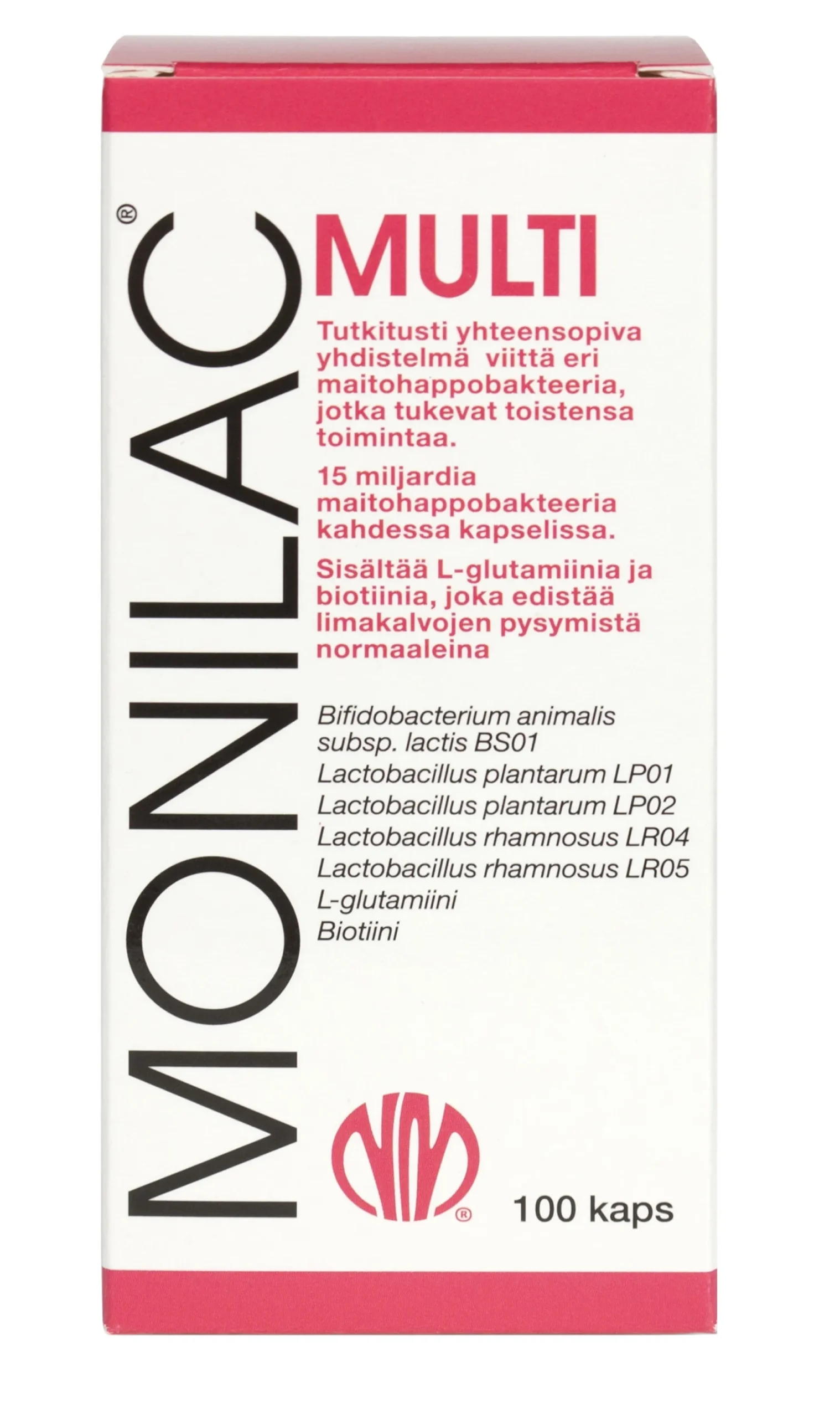 Koko perheen maitohappobakteeri - Monilac, Multi, 100 kpl, 100 g