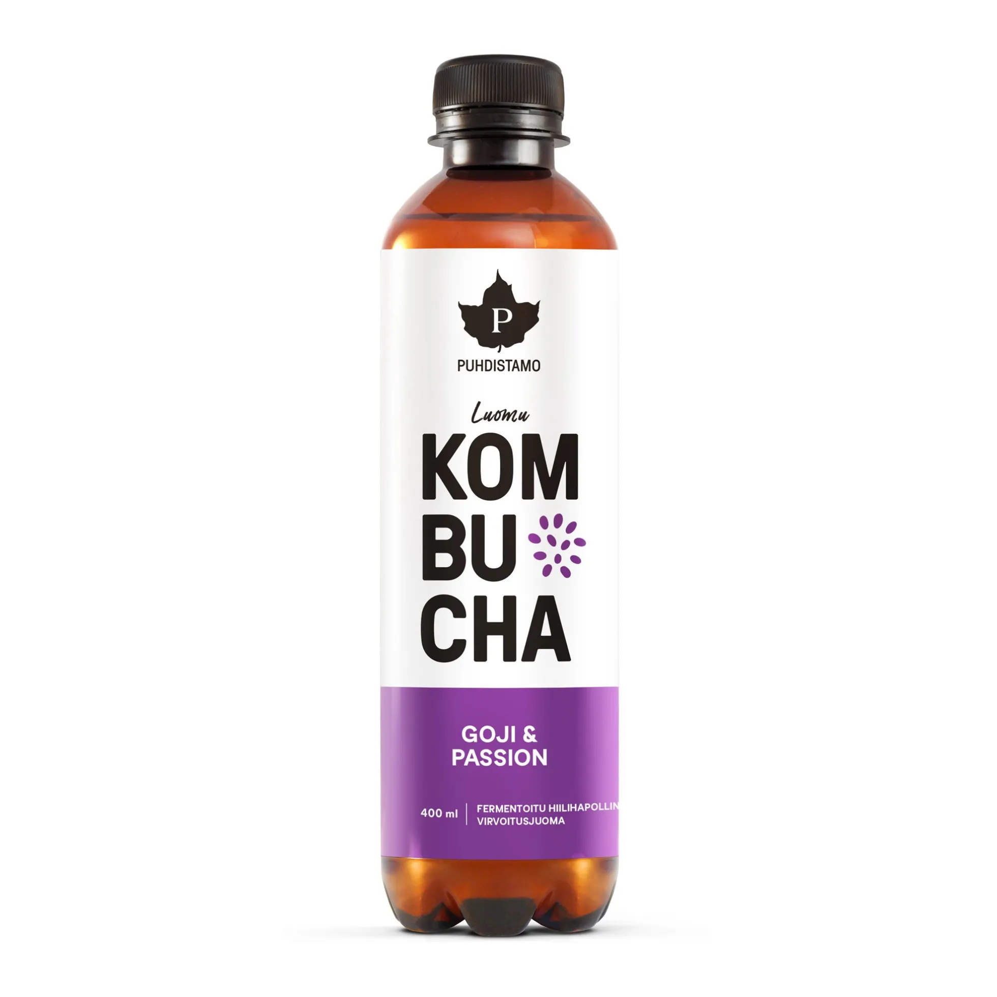 Kombucha goji+passion, 400 ml