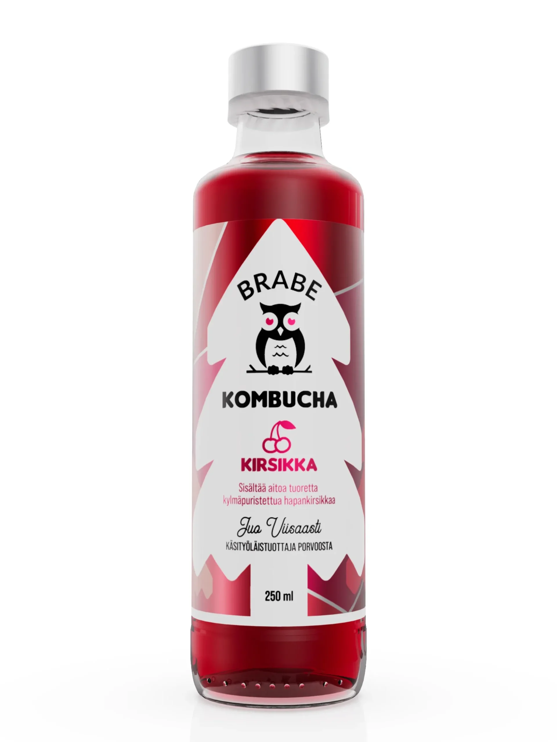 Kombucha kirsikka, 250 ml