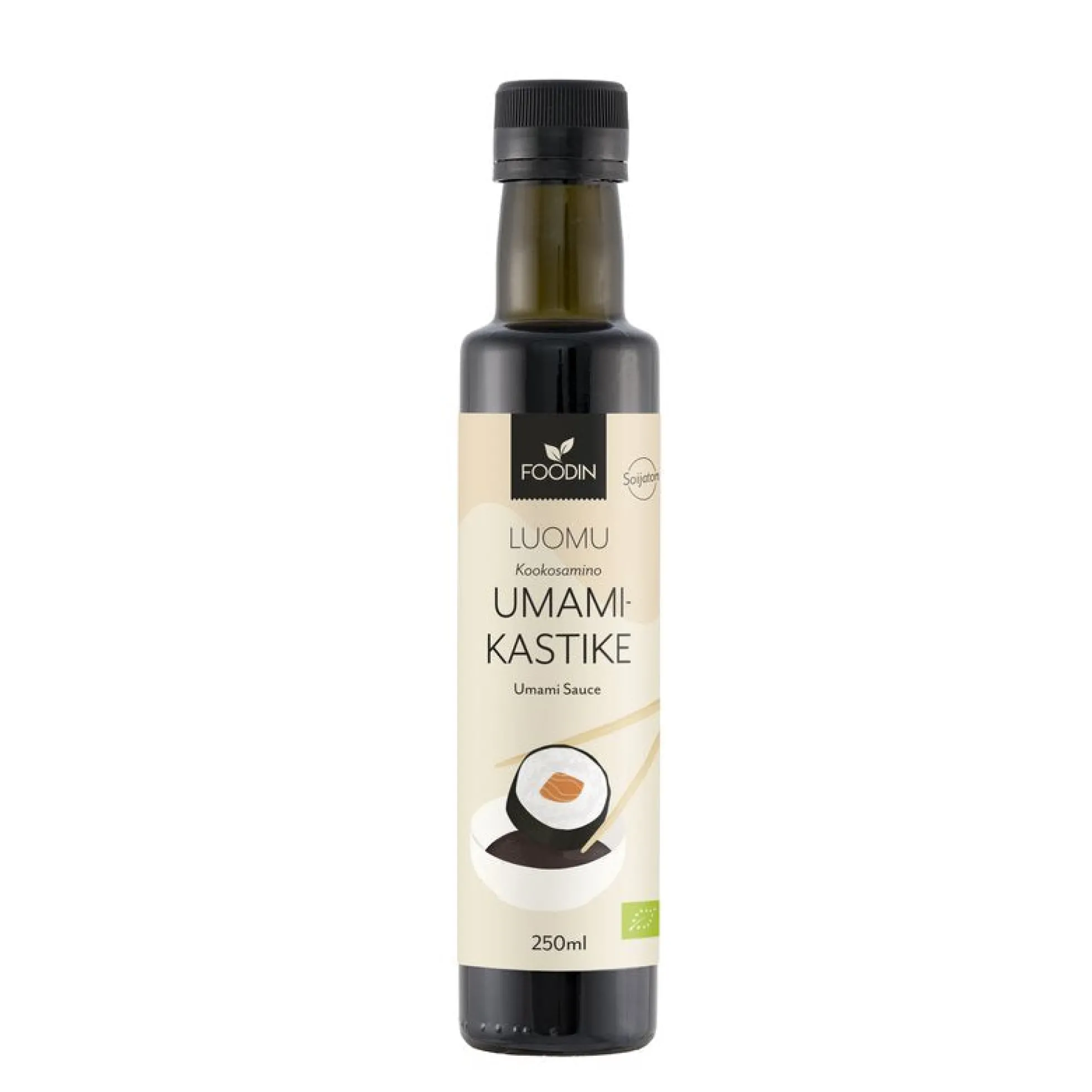 Kookosamino-umamikastike, coconut aminos, 250 ml