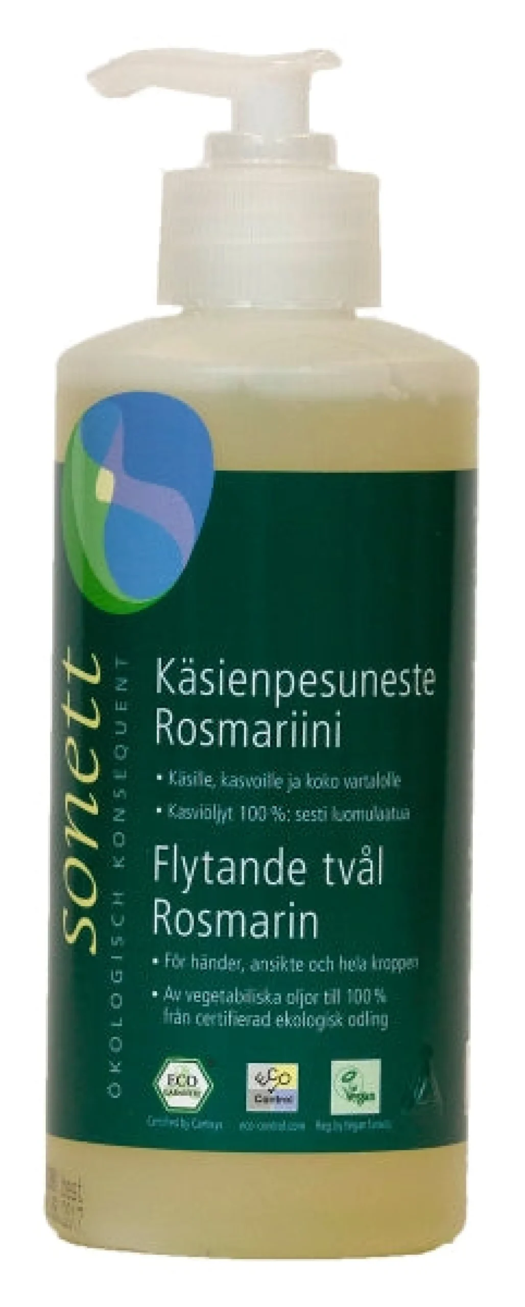 Käsienpesuneste, rosmariini, 300 ml