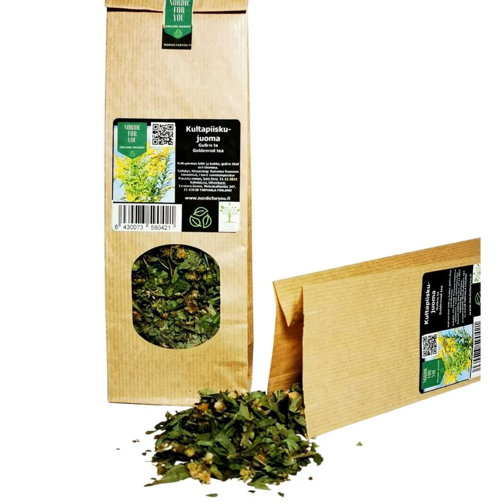 Kultapiisku, kuivattu, 20 g