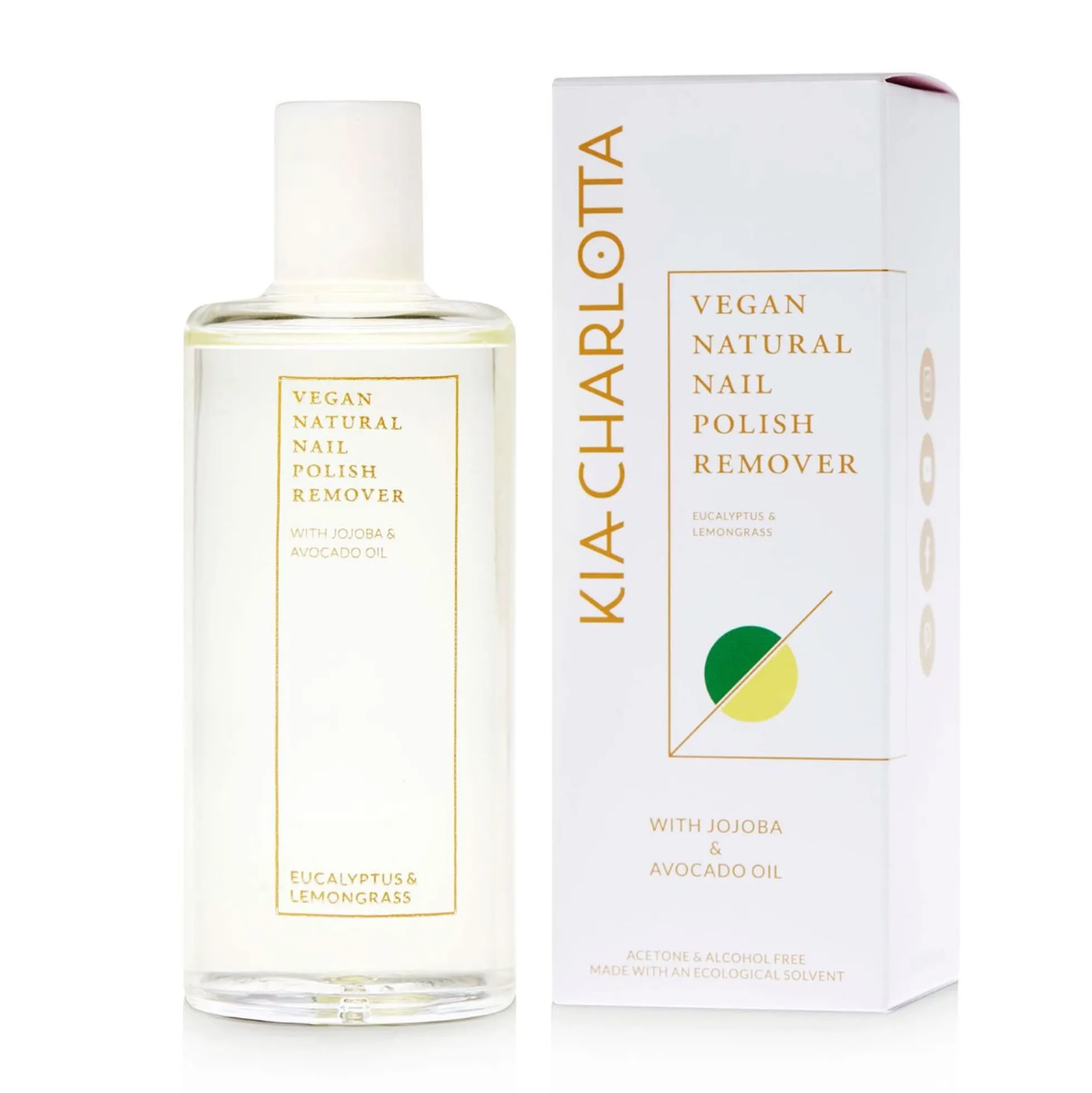 Kynsilakanpoistoaine, Eucalyptus & Lemongrass, 100 ml