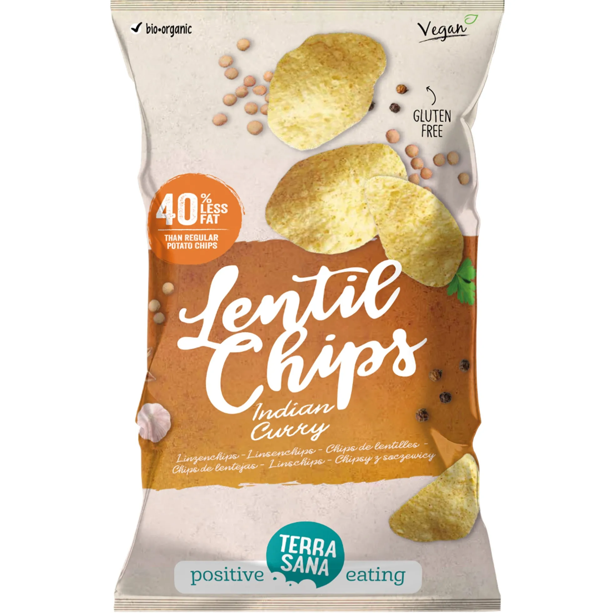 Linssisipsi, curry, 75 g