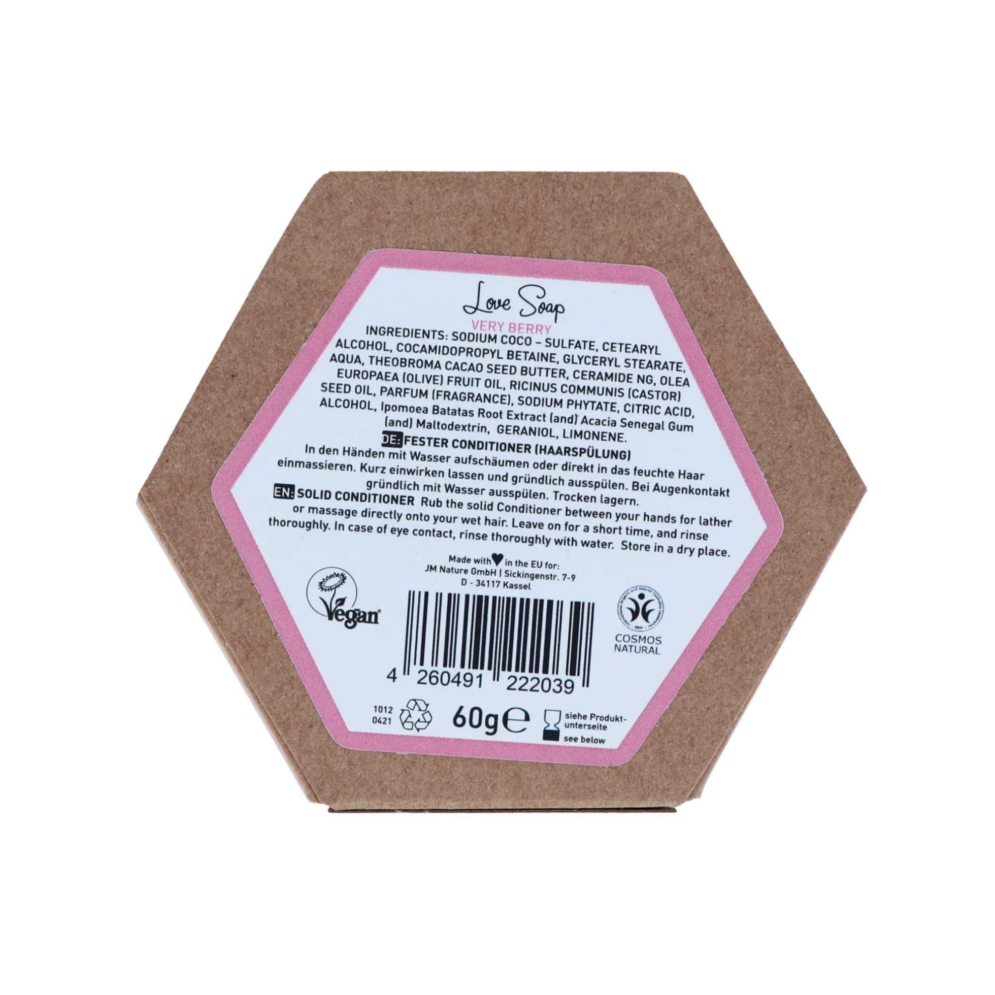 Lovesoap Very Berry Conditioner Hoitoainepala, 60 g