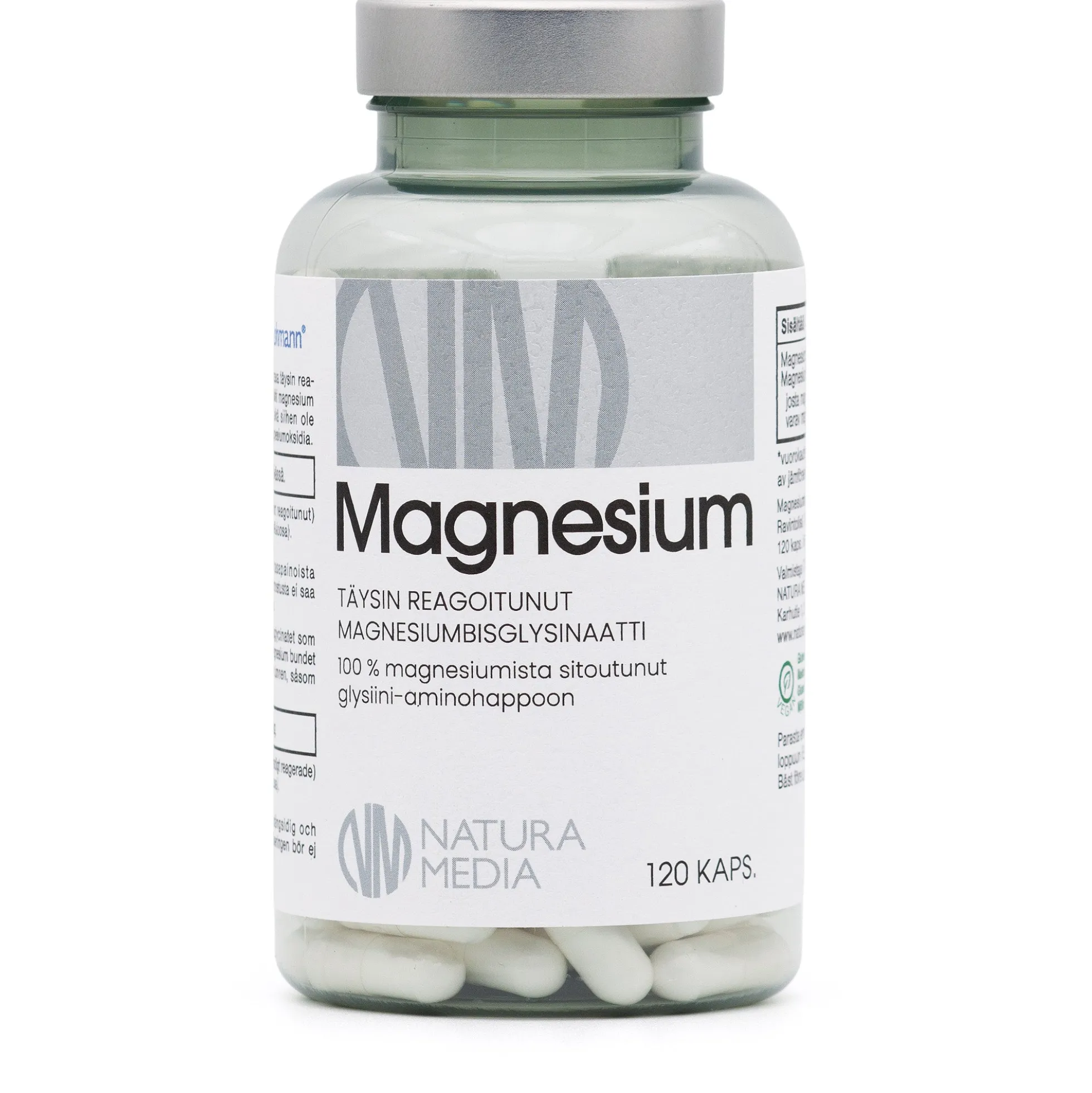 Magnesium Bisglysinaatti, 120 kaps