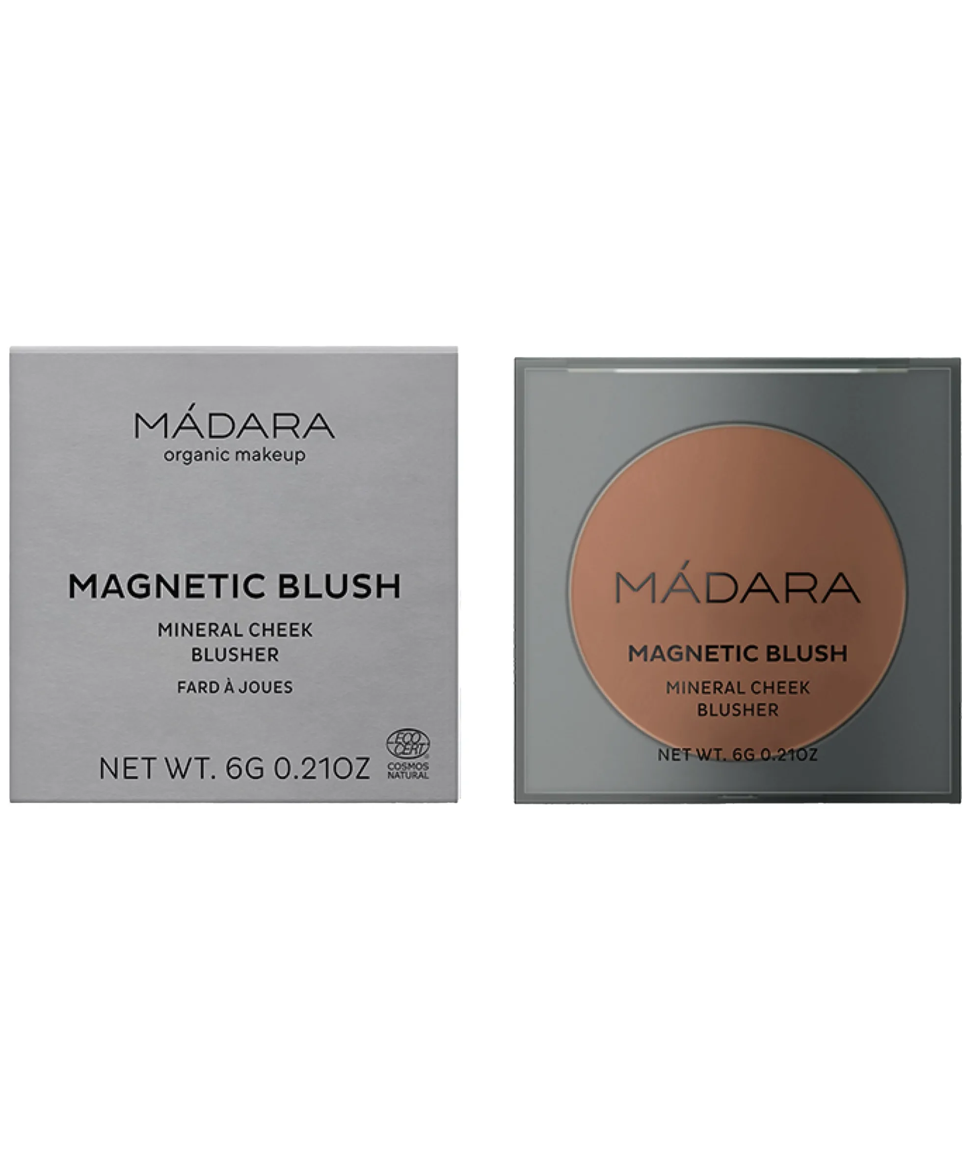 Magnetic Blush Mineral Cheek Blusher, #1 Fierce Flame, 6 g