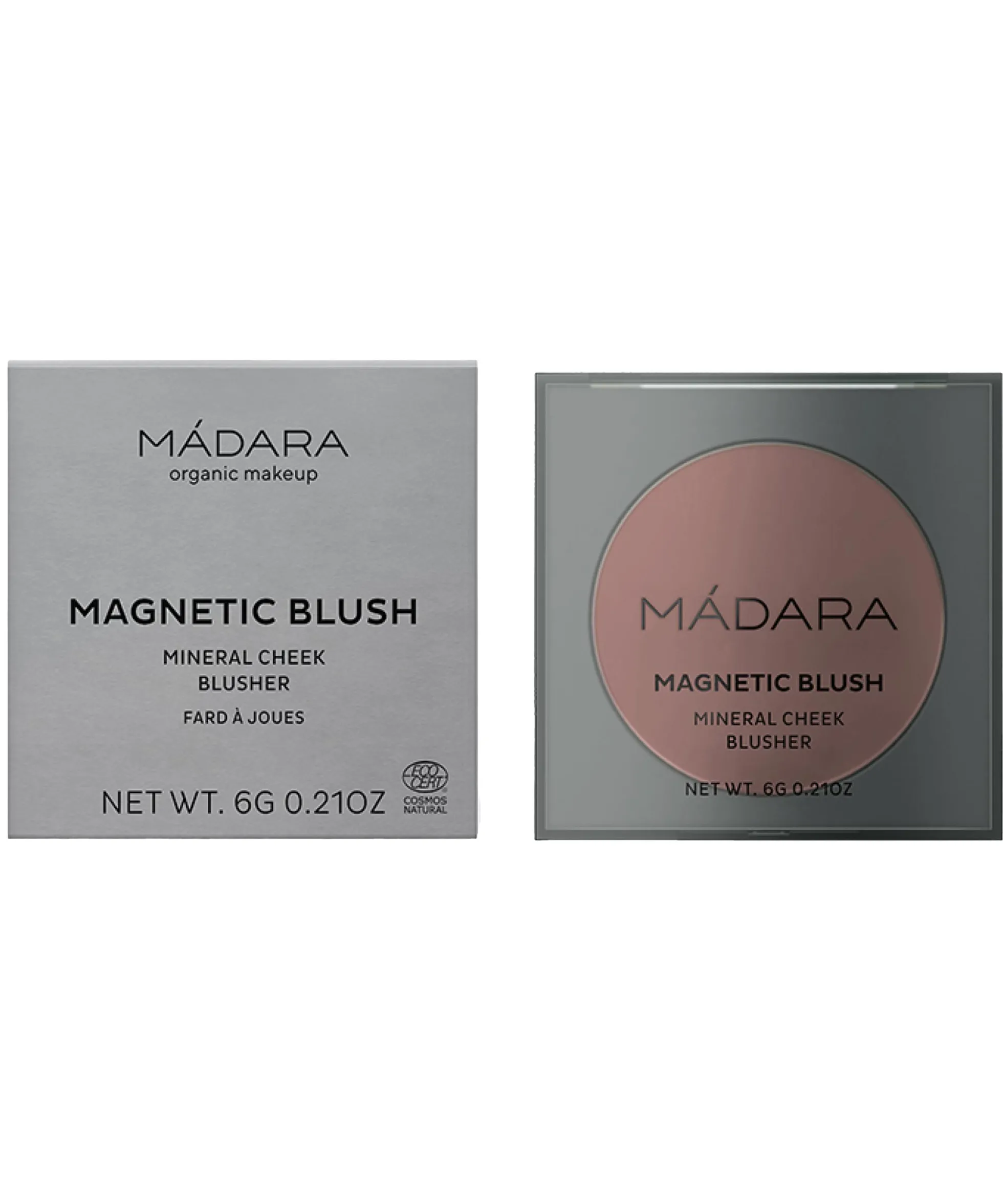 Magnetic Blush Mineral Cheek Blusher, #2 Bare Blossom, 6 g