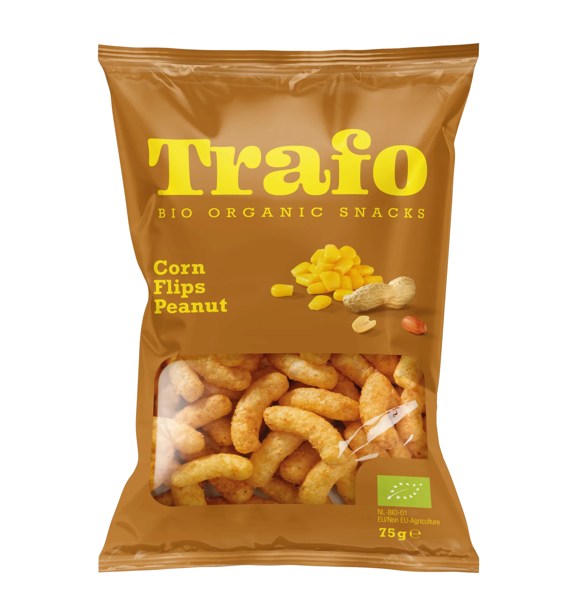 Maissi-maapähkinänaksut, 75 g