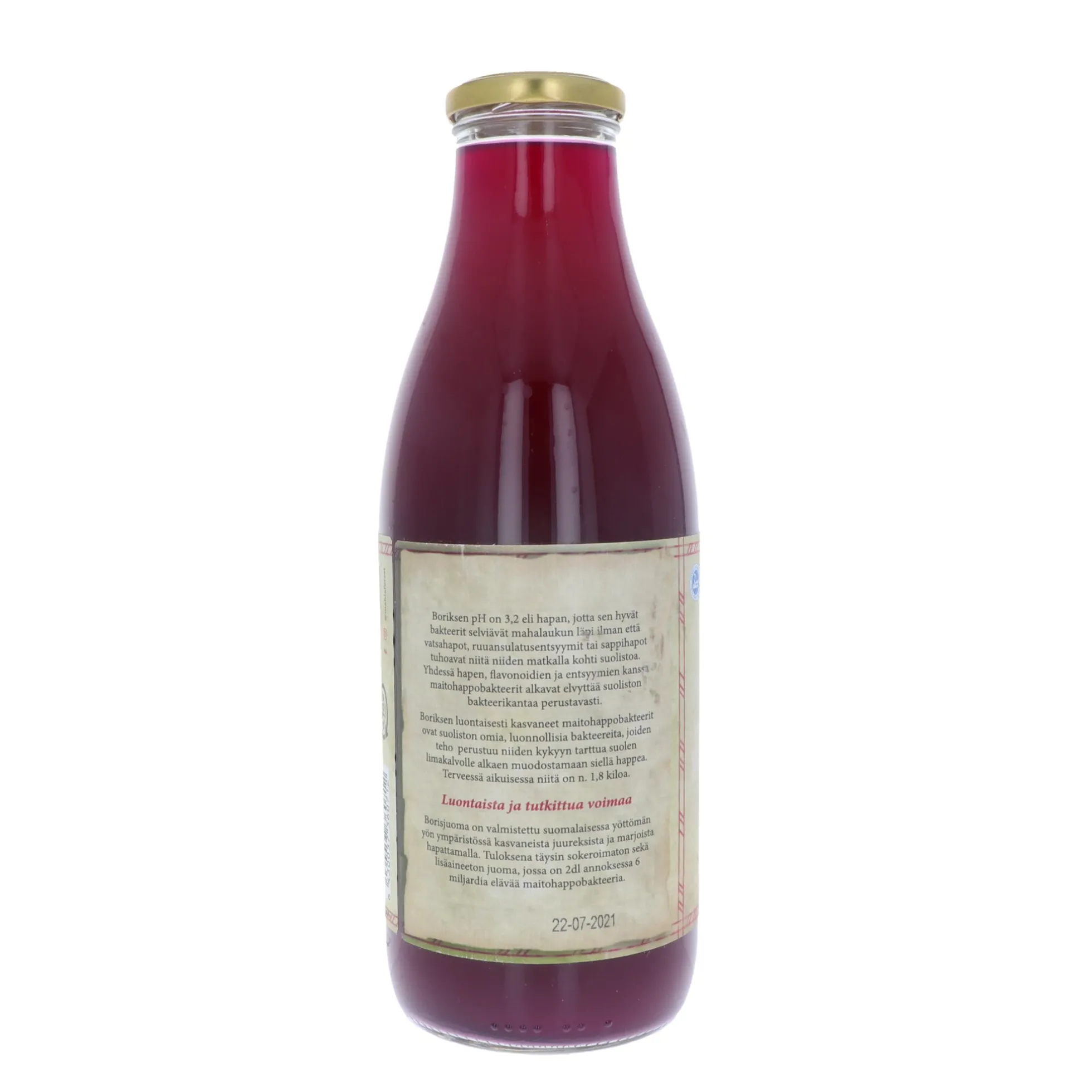 Maitohappobakteerijuoma, 1L, 1000 ml