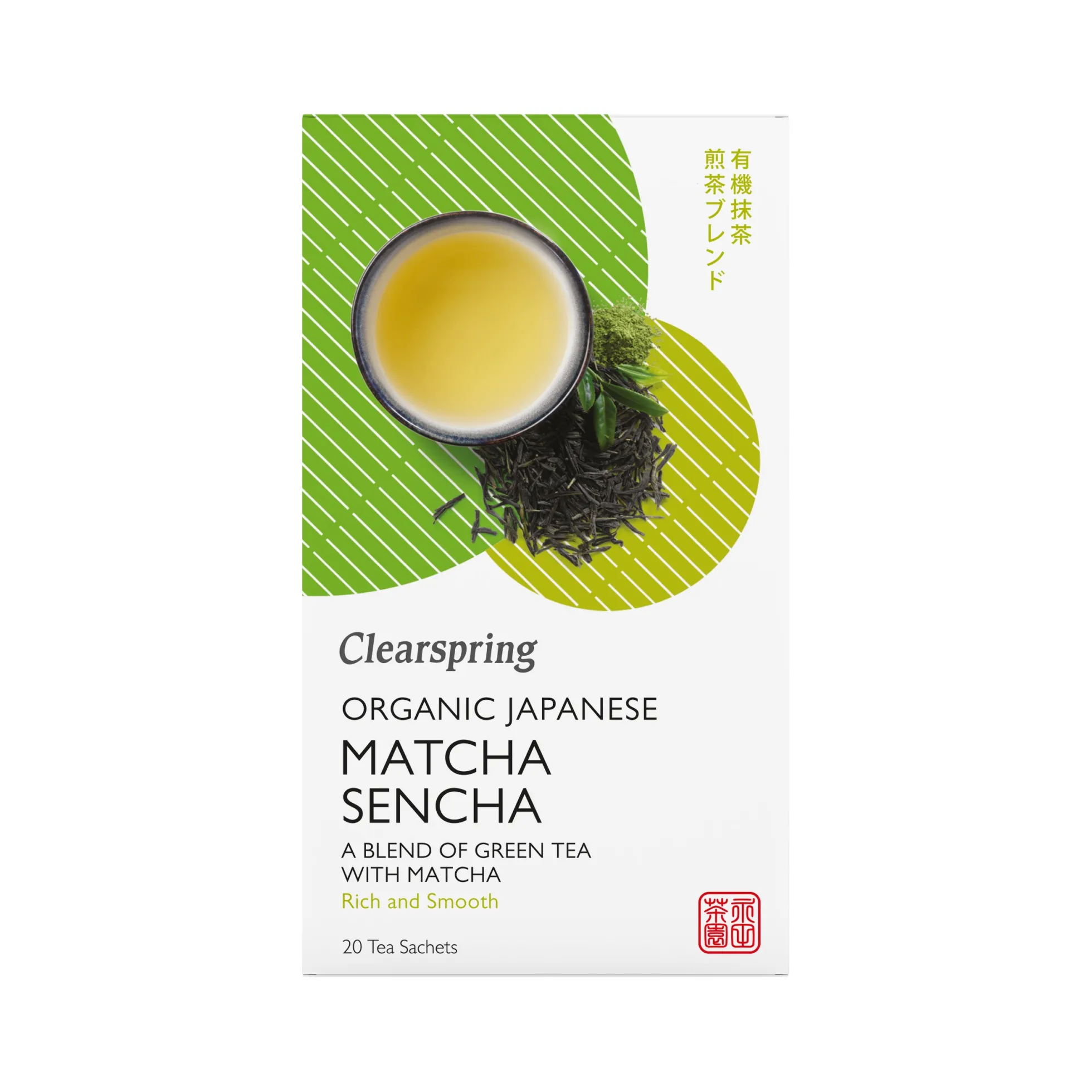 Matcha Sencha vihreä tee, 20 pss