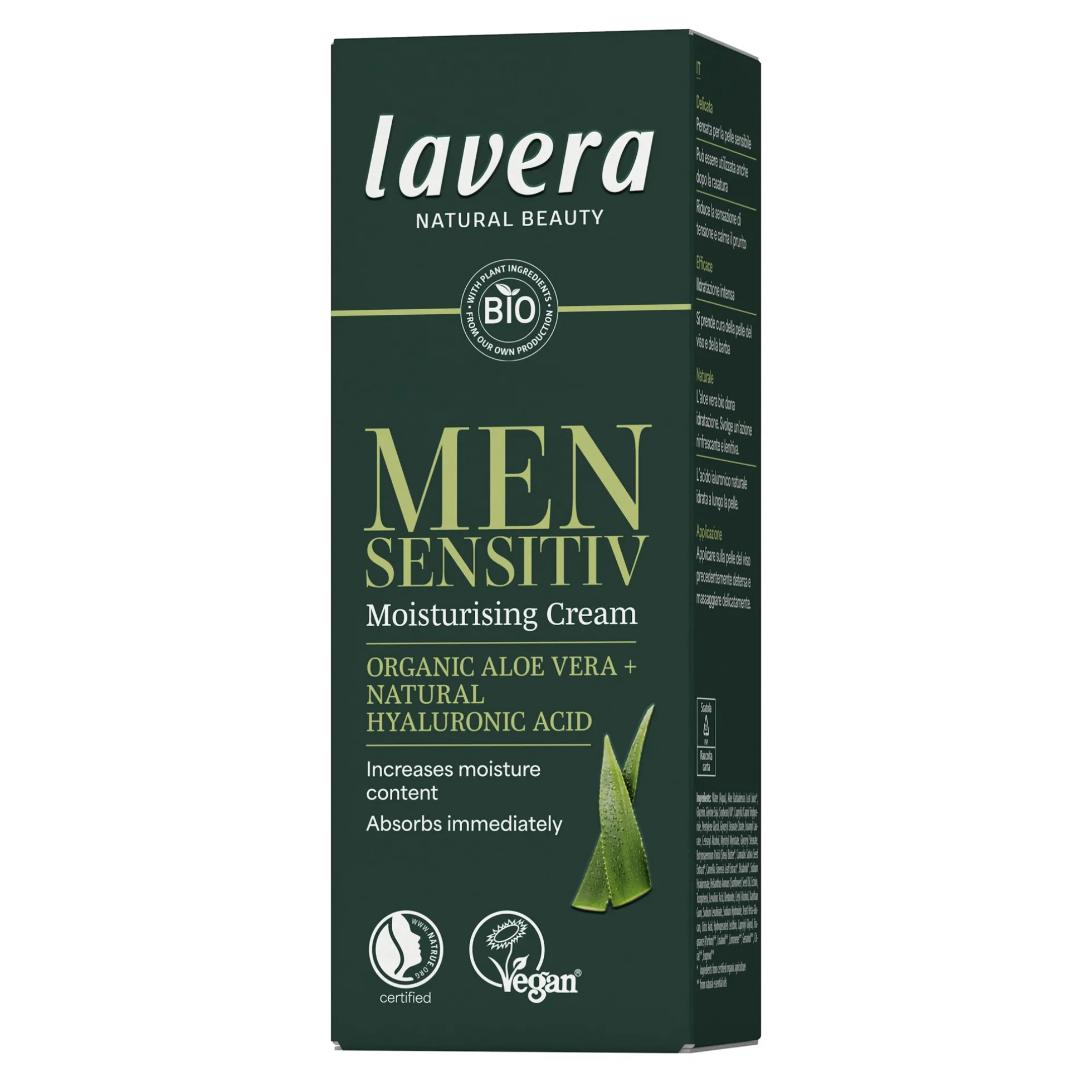 Men Sensitiv Moisturising Cream, 50 ml - kosteusvoide