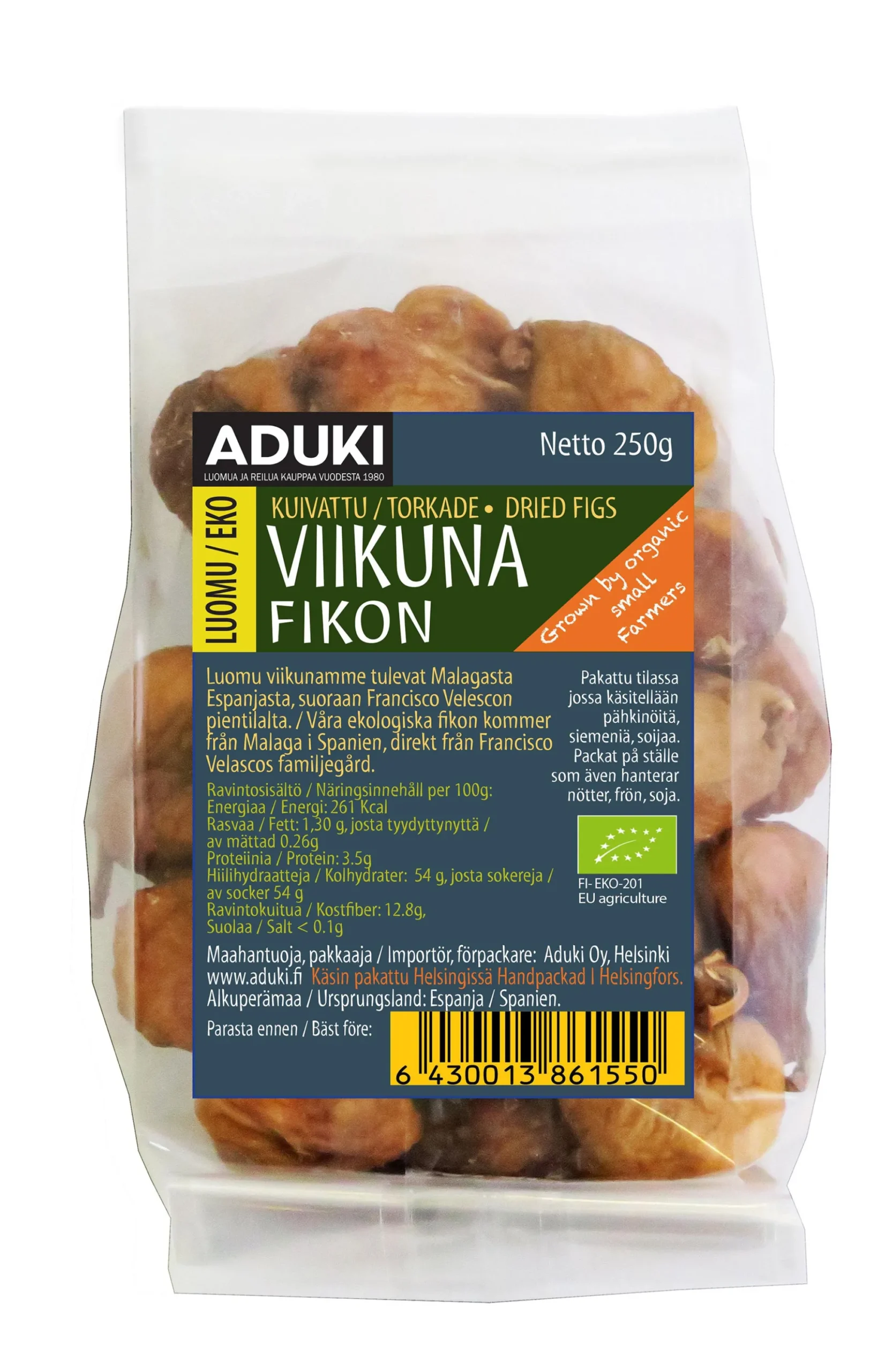 Miniviikunat, kuivatut, 250 g
