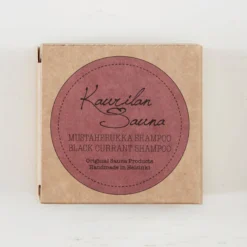 Mustaherukka-palashampoo (shampoopala pahvipakkauksessa), 90 g