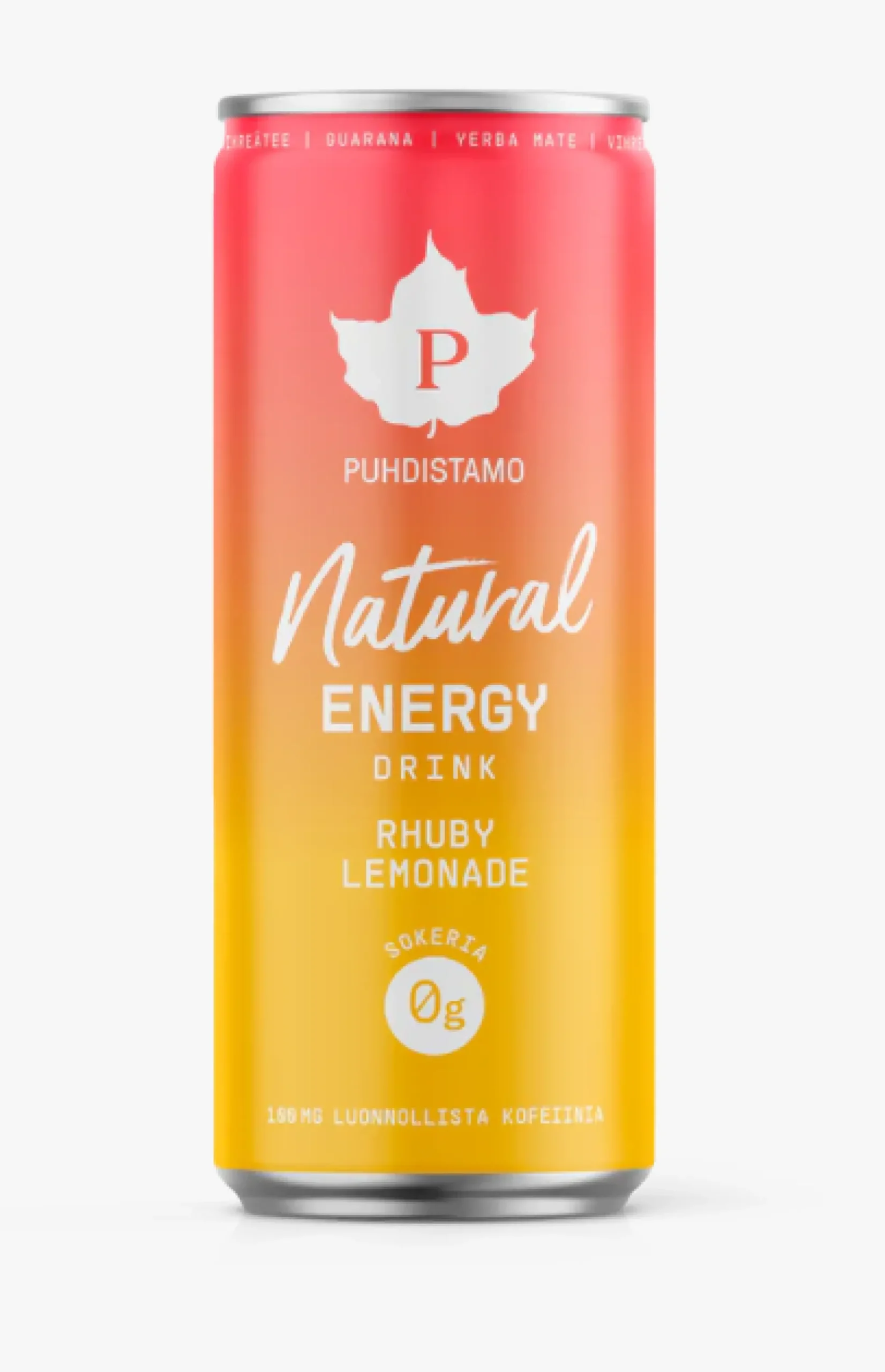 Natural energy Drink, Rhuby Lemonade 330 ml