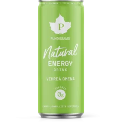 Natural Energy Drink, Vihreä omena 330 ml