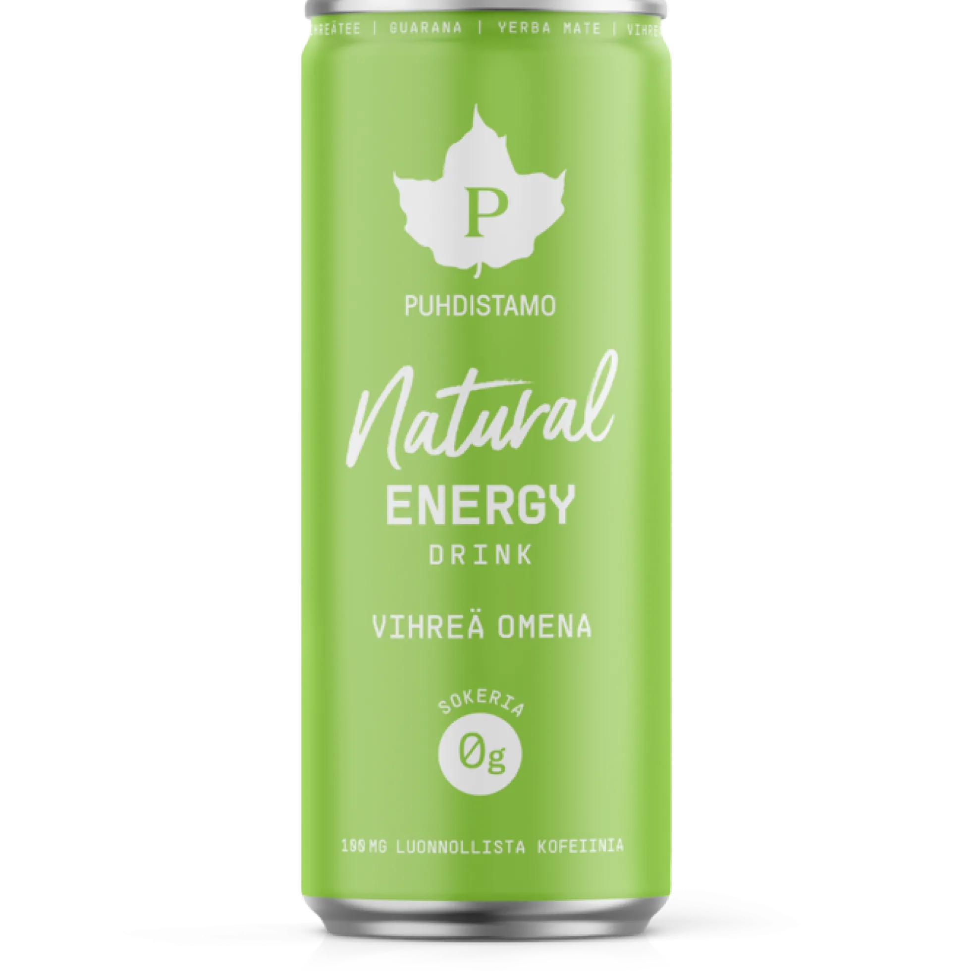 Natural Energy Drink, Vihreä omena 330 ml