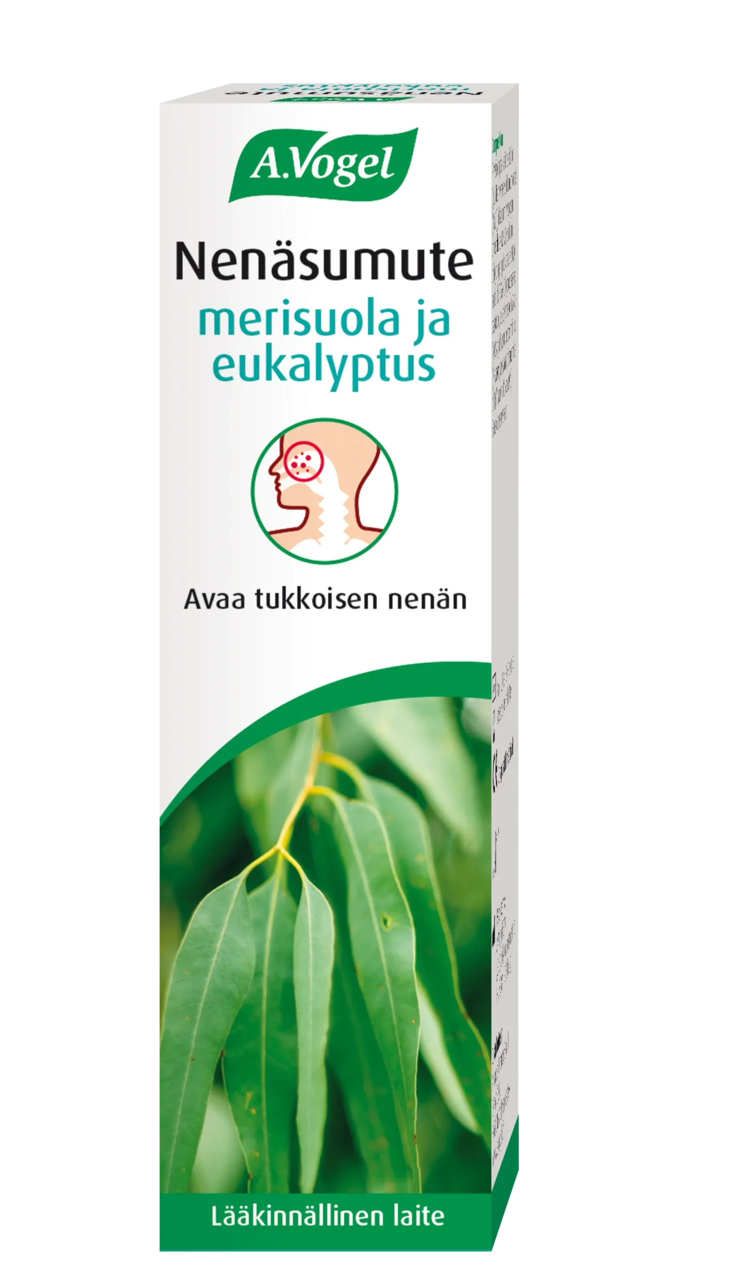 Nenäsumute, merisuola & eukalyptus, 20 ml
