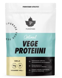 Optimal Vegeproteiini, vanilja, 600 g