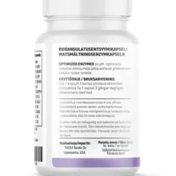 Optimized Enzymes - ruoansulatusentsyymi, 60 kaps.