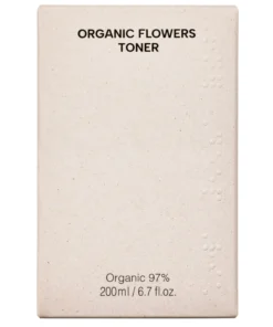 Organic Flower Toner Deep Rich, 200 ml - tehokosteuttava kasvovesi