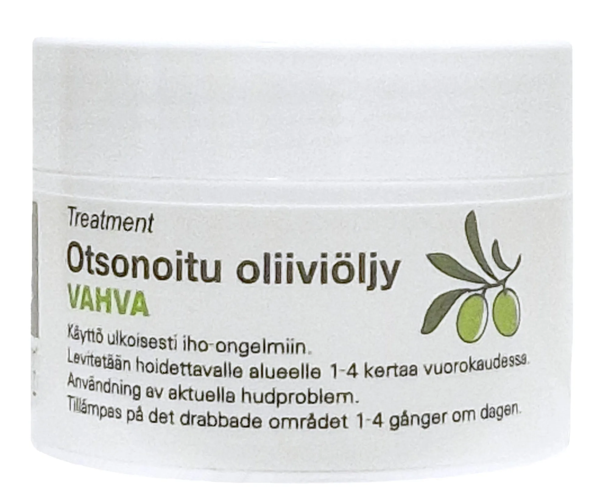 Otsonoitu oliiviöljy, vahva, 50 ml