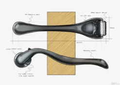 Parrankasvu-rolleri (Beard growth roller)