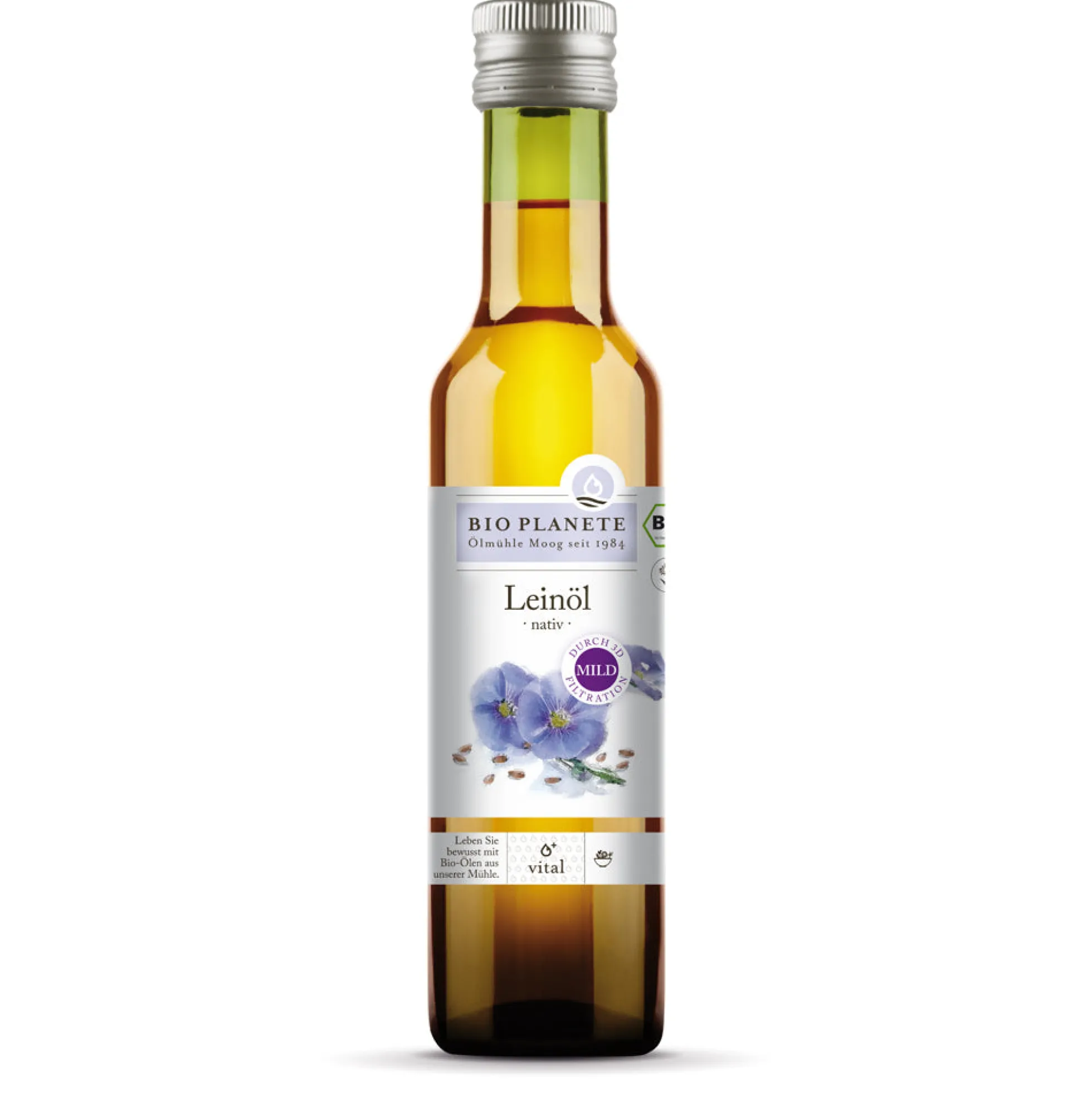 Pellavansiemenöljy, 250 ml