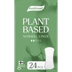 Plant Based Normal pikkuhousunsuoja, 24 kpl