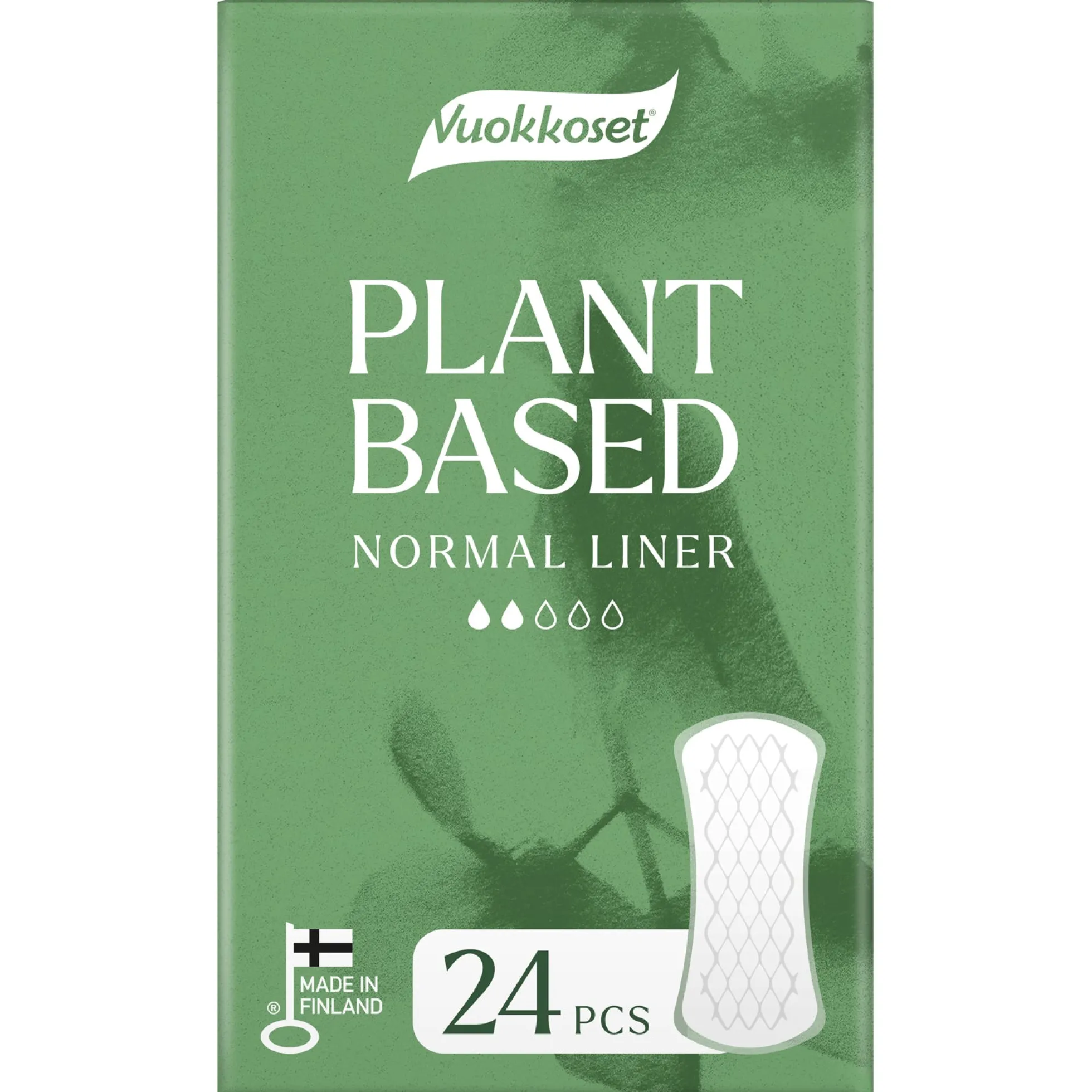Plant Based Normal pikkuhousunsuoja, 24 kpl