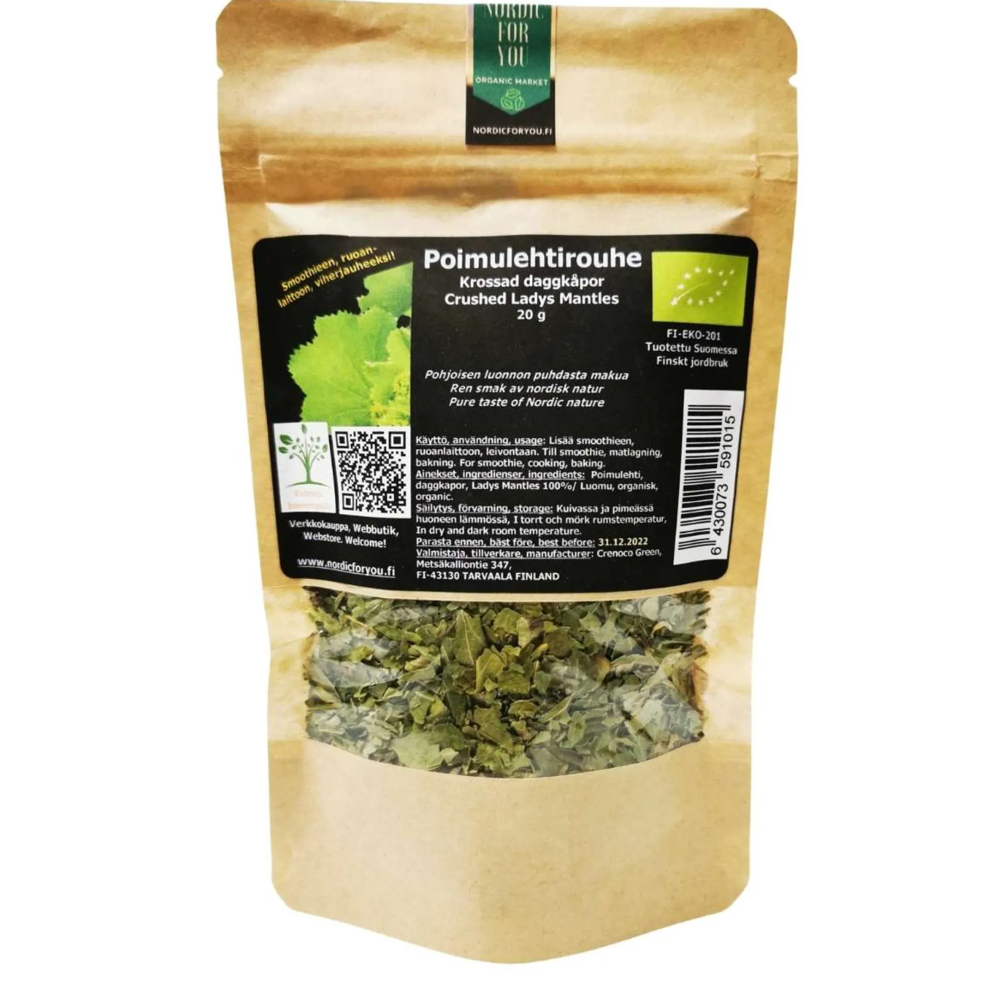 Poimulehtirouhe, 20 g