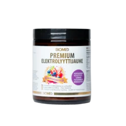 Premium Elektrolyyttijauhe, Kuningasmarja, 120 g
