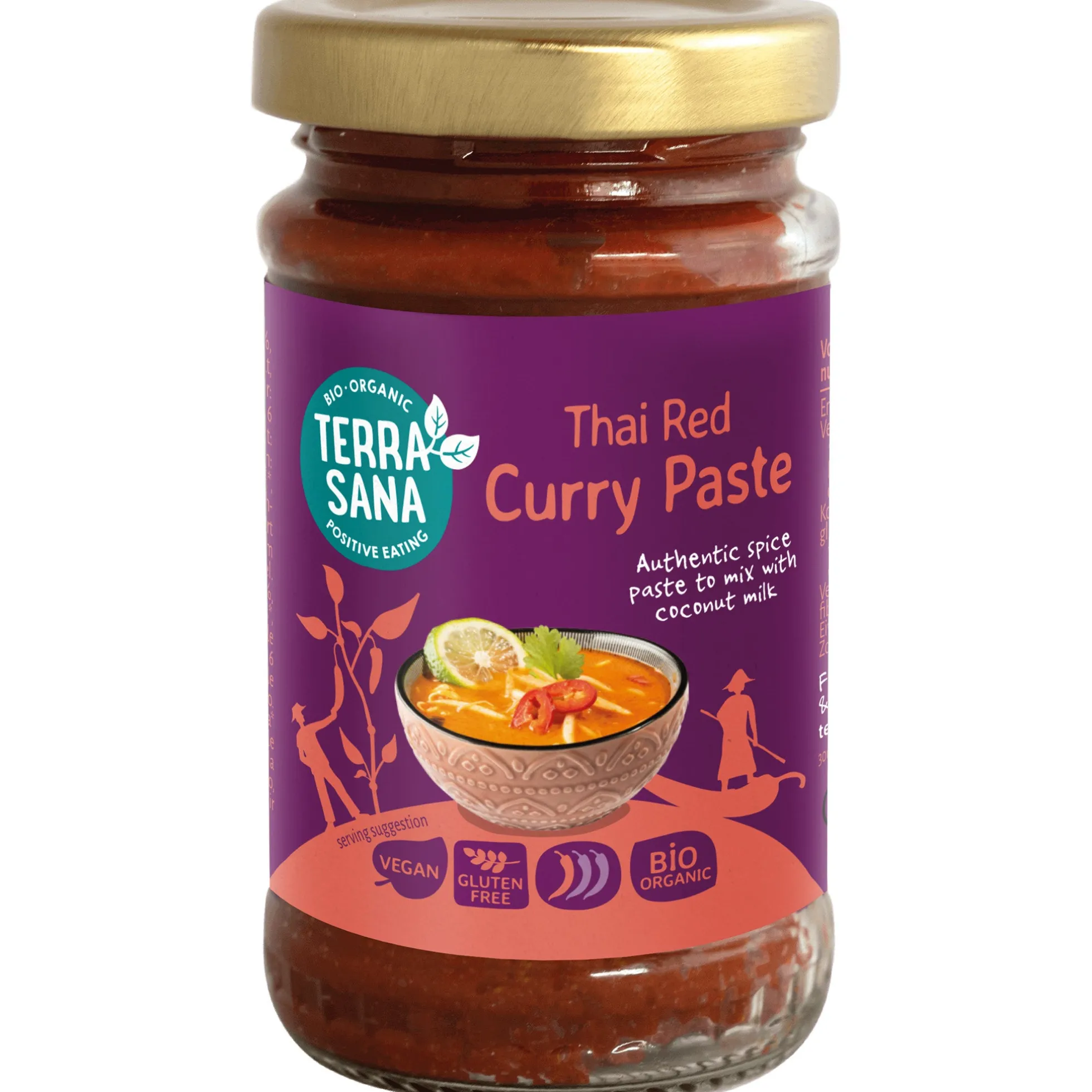 Punainen currytahna, 120 g
