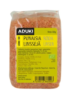 Punainen linssi, 500 g