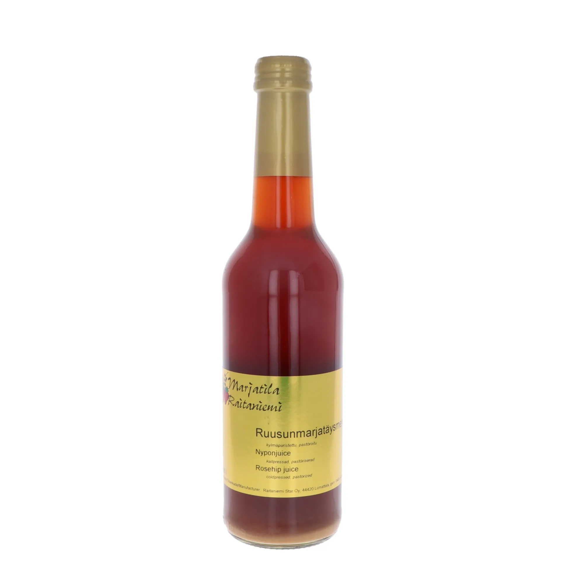 Ruusunmarjatäysmehu, 350 ml
