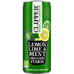 Sitruuna, lime & minttu -juoma, 250 ml