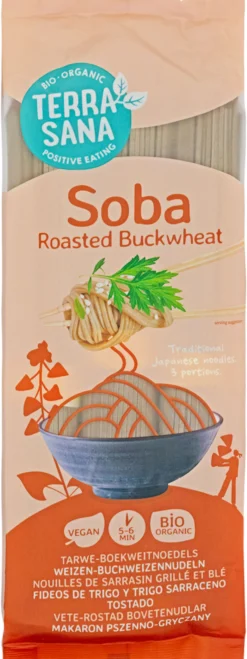 Soba-tattarinuudeli, paahdettu, 250 g