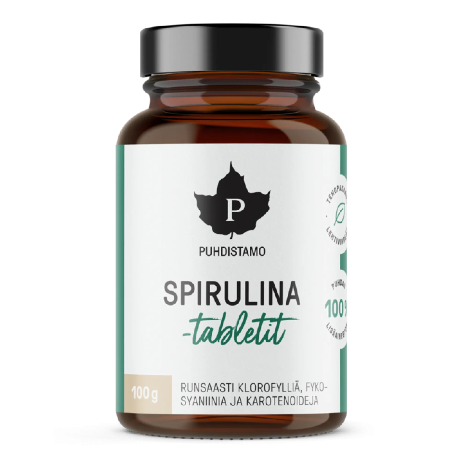 Spirulinatabletit, 100 g