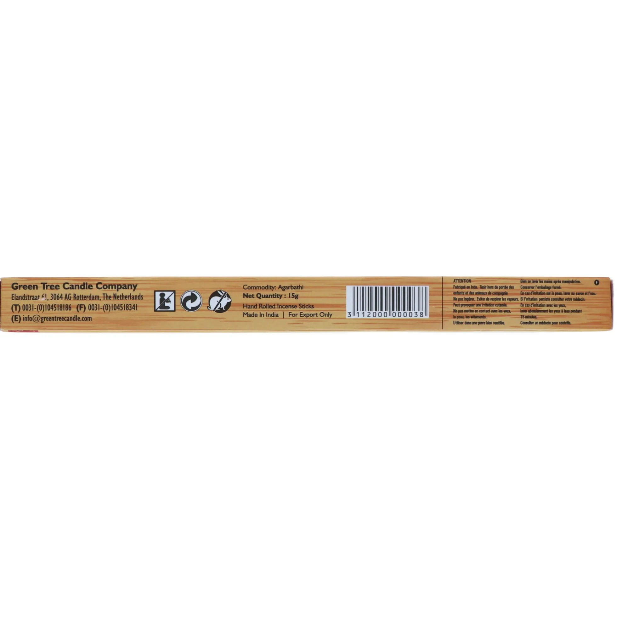 Suitsuketikut Palo Santo, 12 kpl