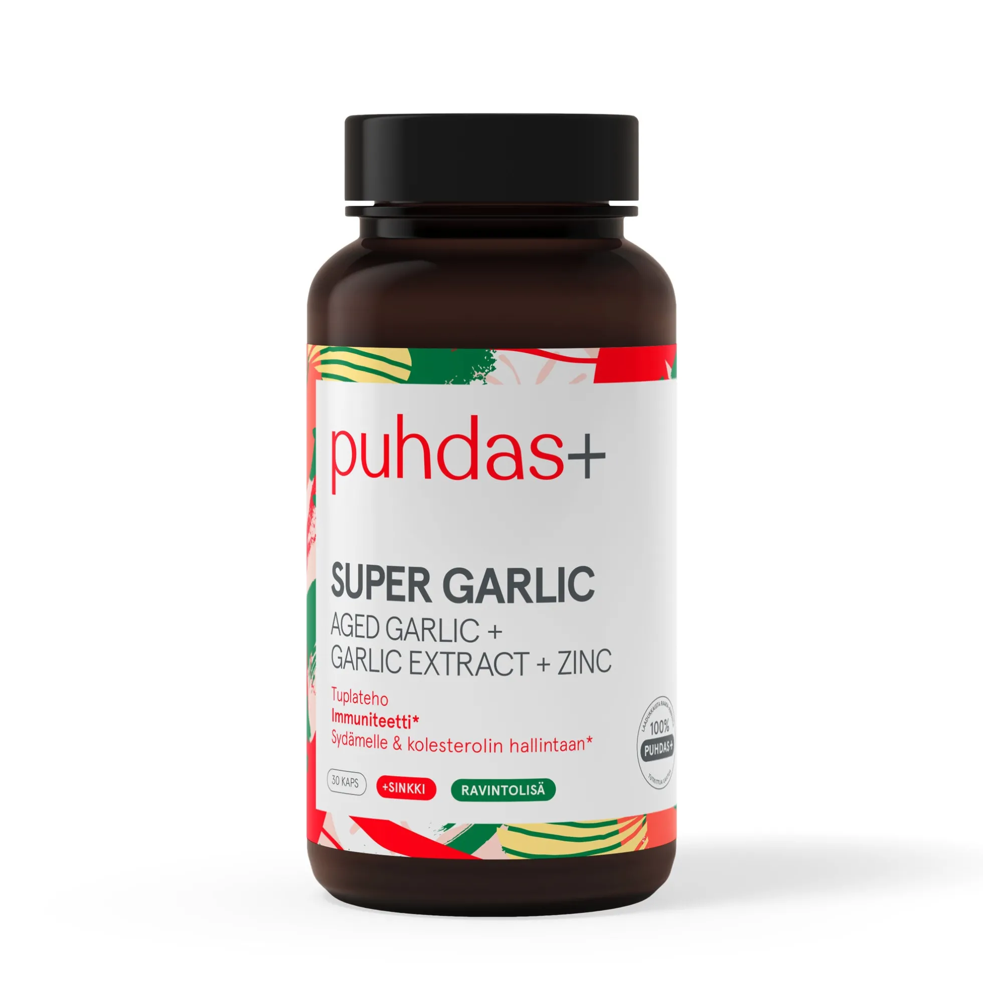 Super Garlic + sinkki, 30 kaps.