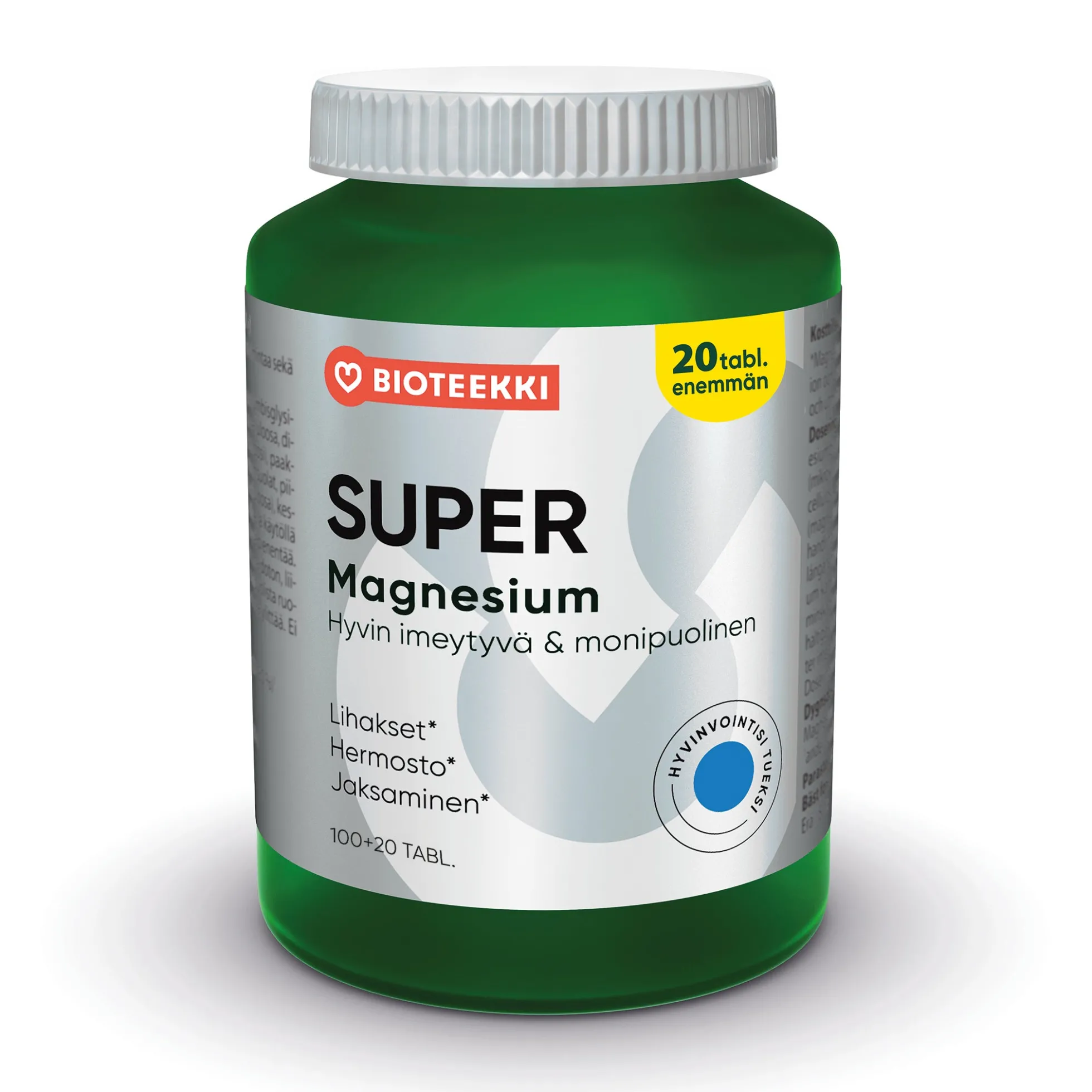 Super Magnesium Bonus 100+20 tabl.