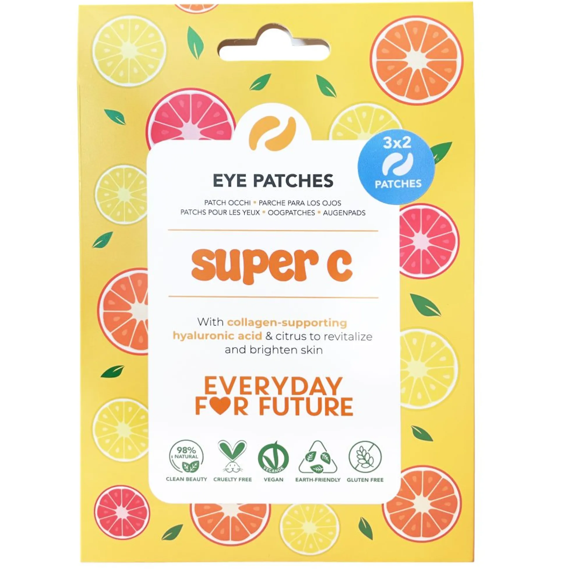 Super C Brightening Eye Patches, 3x2 kpl