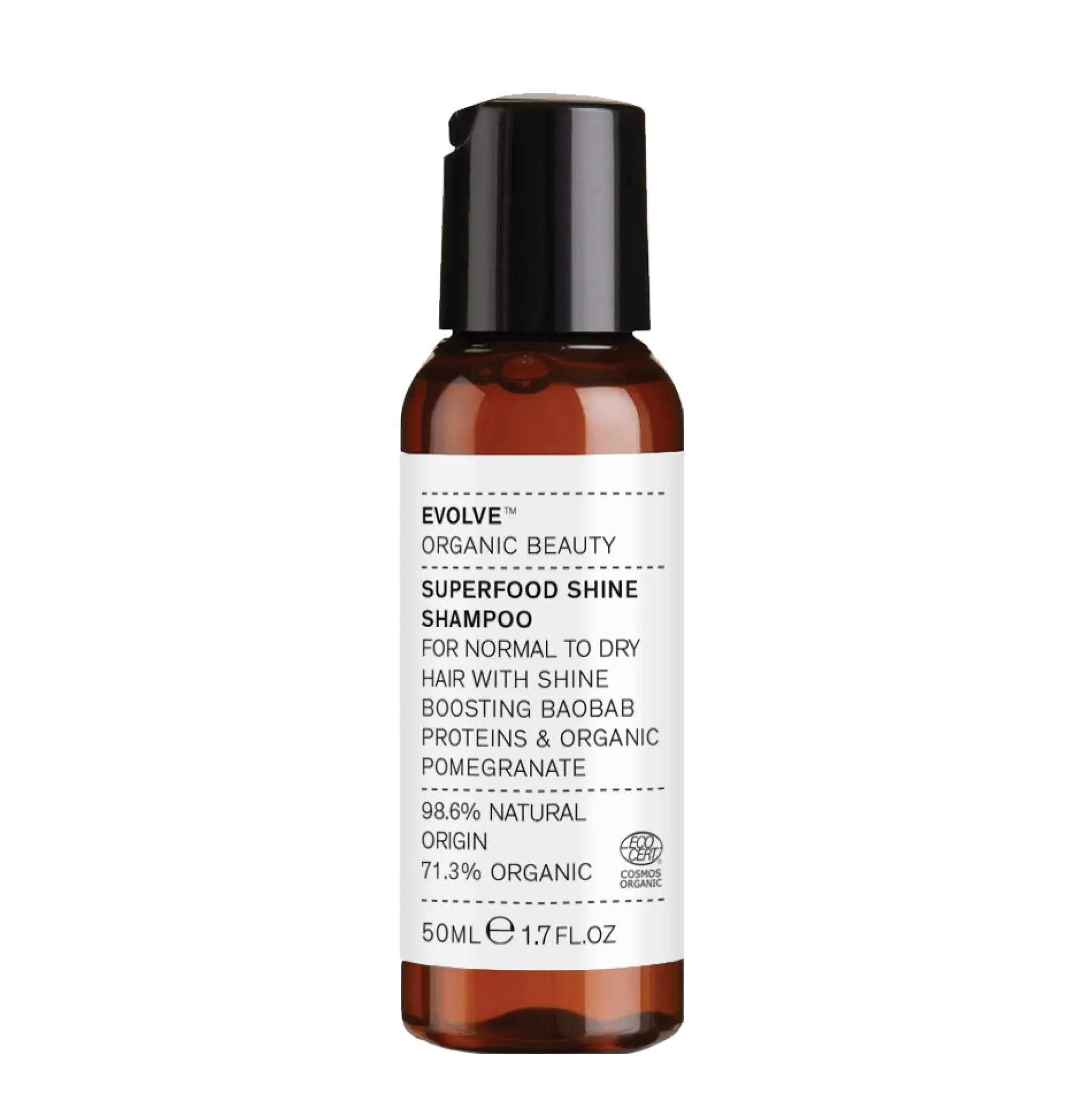 Superfood Shine shampoo matkakoko, 50 ml