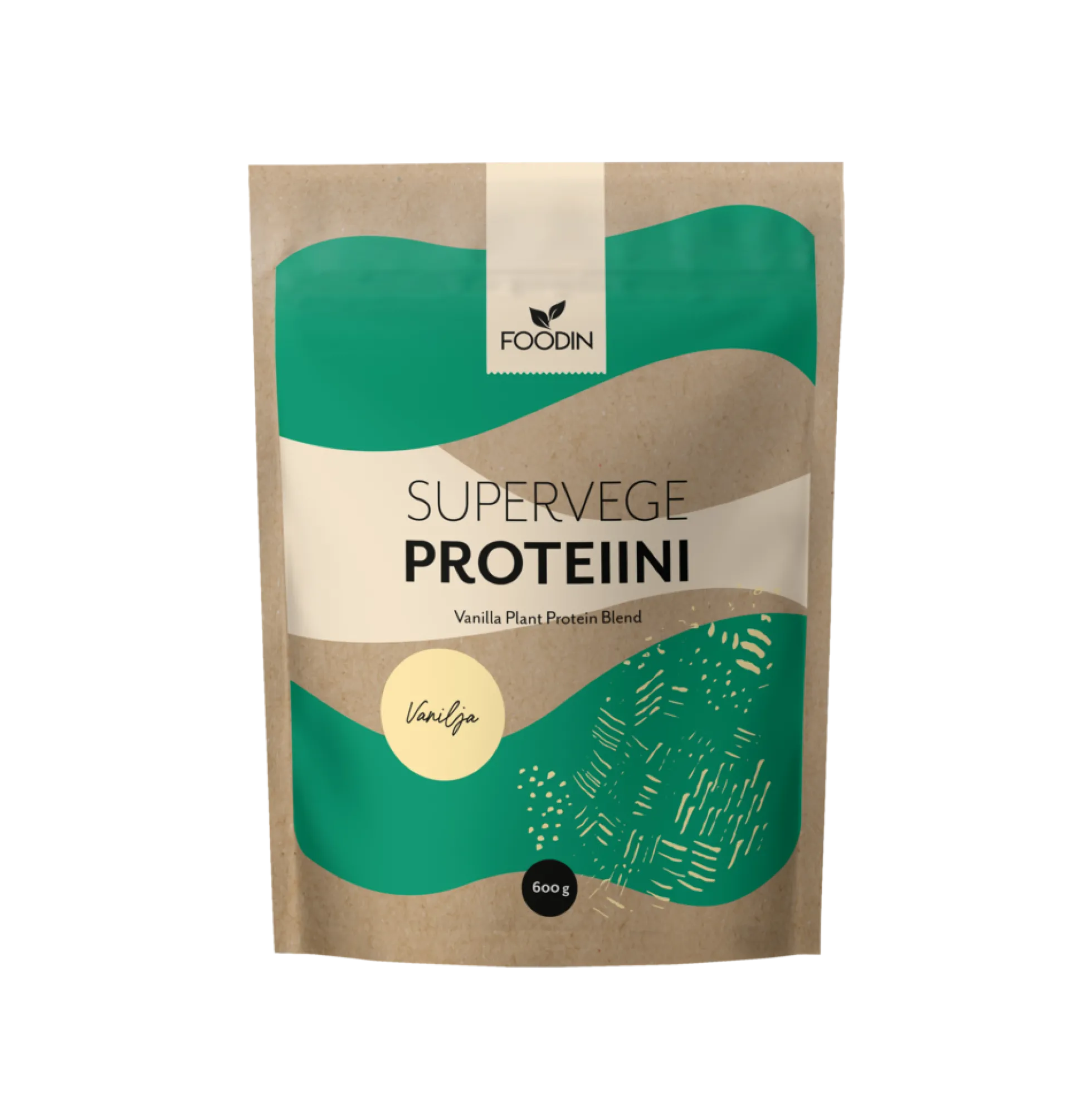Supervege, kasviproteiinisekoitus, vanilja, 600 g